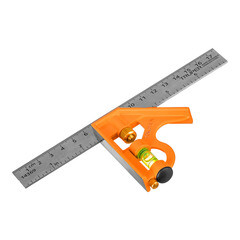 Угольник строительный Truper 180 мм с уровнем стальной - фото 3