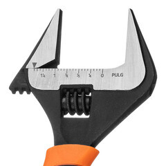 Ключ разводной с тонкими губками Truper Expert 200 мм с увеличенным захватом двухкомпонентная рукоятка - фото 3