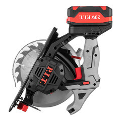 Пила дисковая аккумуляторная P.I.T. One Power 20 В 4Ач Li-Ion d165 мм с АКБ и ЗУ (PKS20H-165A/1) - фото 3