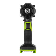 Дрель-шуруповерт ударная аккумуляторная бесщеточная Greenworks GD24DD140 24 В без АКБ и ЗУ (3707607) - фото 4