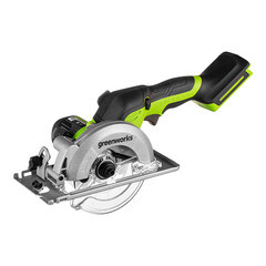Изображение товара Пила дисковая аккумуляторная Greenworks G24MCS 24 В d120 мм без АКБ и ЗУ (1501207)