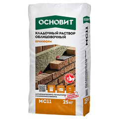 Изображение товара Смесь кладочная Основит Брикформ МС11 белая 010 25 кг
