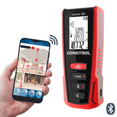 Дальномер лазерный Condtrol Vector 60 60 м (1-4-104) - фото 7