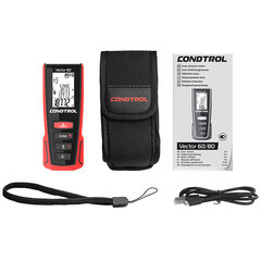 Дальномер лазерный Condtrol Vector 60 60 м (1-4-104) - фото 3