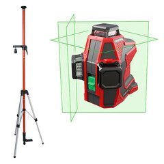Изображение товара Нивелир лазерный Condtrol Omniliner G3D (1-4-996) со штативом Condtrol Pillar
