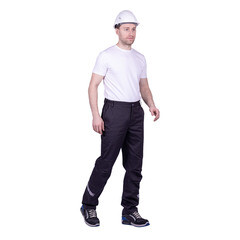 Брюки рабочие ГК Спецобъединение Стронг 48-50 рост 182-188 см серые - фото 9