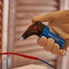 Зажигалка турбо Rexant GT-11 заправляемая - фото 4