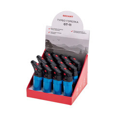 Зажигалка турбо Rexant GT-11 заправляемая - фото 2