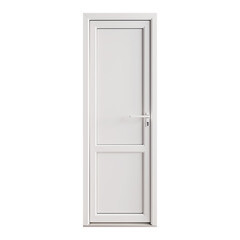 Металлопластиковая дверь VEKA 2050х700 мм алюминиевый порог белая правая глухая - фото 5