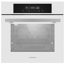 Духовой шкаф электрический встраиваемый Maunfeld AEOD6063W 595 мм белый