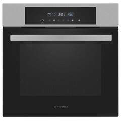 Изображение товара Духовой шкаф электрический встраиваемый Maunfeld AEOD6063S 595 мм серебро