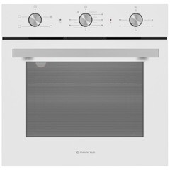 Изображение товара Духовой шкаф электрический встраиваемый Maunfeld AEOC6040W 595 мм белый