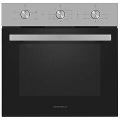 Духовой шкаф электрический встраиваемый Maunfeld AEOC6040S 595 мм серебро