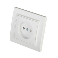 Розетка EKF Минск встраиваемая белая со шторками (ERR10-022-100) - фото 4