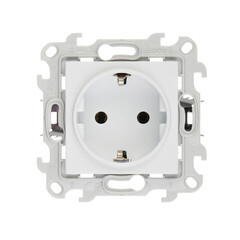 Изображение товара Розетка Simon 24 Harmonie встраиваемая белая (2420434-030)