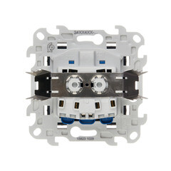 Розетка Simon 24 Harmonie встраиваемая графит (2420434-038) - фото 3