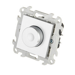 Диммер Simon 24 Harmonie встраиваемый алюминий (2410313-033) - фото 4