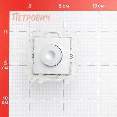 Диммер Simon 24 Harmonie встраиваемый алюминий (2410313-033) - фото 2