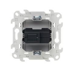 Розетка HDMI Simon 24 Harmonie встраиваемая алюминий (2411094-033) - фото 3