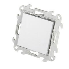 Заглушка Simon 24 Harmonie встраиваемая алюминий (2400800-033) - фото 4