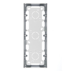 Коробка монтажная Simon 24 Harmonie трехместная накладная алюминий (2400753-033) - фото 5