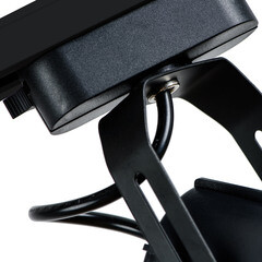 Трековый светильник однофазный Arte Lamp Lyra 40 Вт E27 2 кв.м черный (A6252PL-1BK) - фото 2