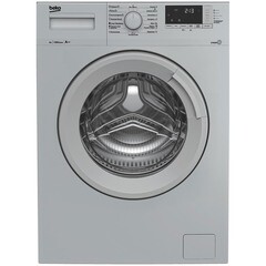 Стиральная машина Beko WSRE6512ZSS серебристая - фото 1