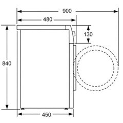 Стиральная машина Beko WSPE7612W белая - фото 2