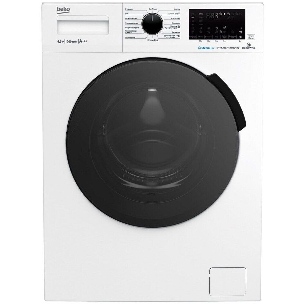 

Стиральная машина Beko WSPE6H616W белая, Белый;черный