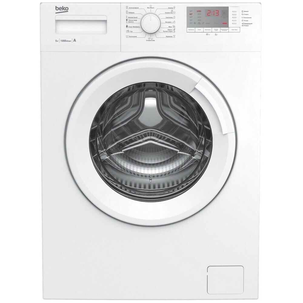 

Стиральная машина Beko WRS5512BWW белая, Белый