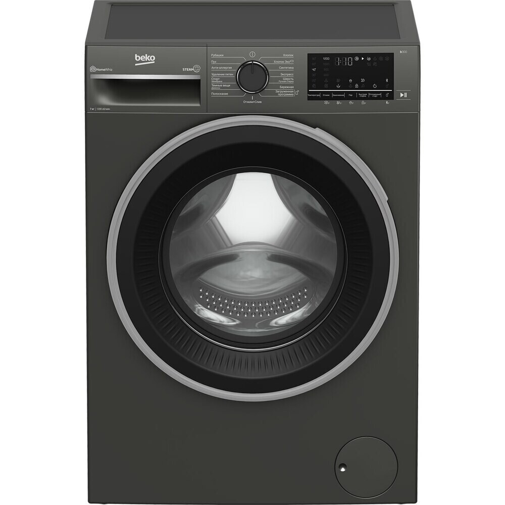 

Стиральная машина Beko B3WFR572AB антрацит, Серый