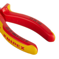 Круглогубцы с режущими кромками Knipex 165 мм (KN-2526160) - фото 4