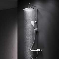 Душевая система AM.PM Func с верхним душем с лейкой с изливом хром (F078F700) - фото 2