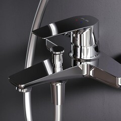 Душевая система AM.PM Gem с верхним душем с лейкой с изливом хром (F40890A14) - фото 9