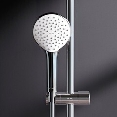 Душевая система AM.PM Sunny с верхним душем с лейкой с изливом хром (F0785C900) - фото 7