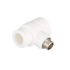 Изображение товара Тройник полипропиленовый Valtec 40 мм х 1/2 НР(ш) х 40 мм для подключения коллекторных соединителей (VTp.734.0.04004)