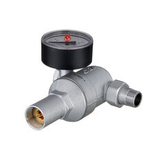 Редуктор давления Far с фильтром 1/2 ВР(г) х 1/2 НР(ш) мембранный с манометром (FA 2835 12) - фото 4