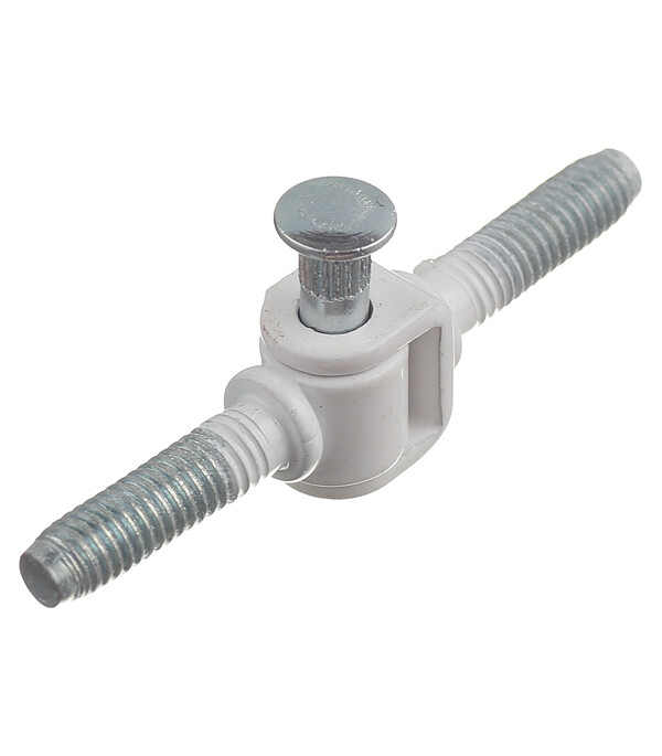 Петля ввертная универсальная разъемная M6 цинк