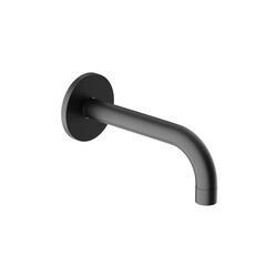 Душевая система Damixa Apollo встраиваемая с верхним душем с лейкой с изливом черная (947510300) - фото 10