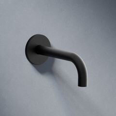 Душевая система Damixa Apollo встраиваемая с верхним душем с лейкой с изливом черная (947510300) - фото 5