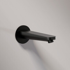 Душевая система Damixa Gala встраиваемая с верхним душем с лейкой с изливом черная (953510300) - фото 9