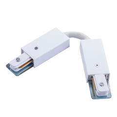 Коннектор для однофазного шинопровода гибкий Arte Lamp Track белый (A150233) - фото 1