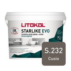 Изображение товара Затирка эпоксидная Litokol Starlike Evo s.232 натуральная кожа 5 кг