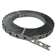 Лента крепежная перфорированная прямая 17х0,5 мм 25 м - фото 2