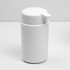 Дозатор для мыла Ambient Flux настольный пластик белый (AFX033ABSWT) - фото 2