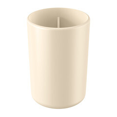 Изображение товара Стакан для ванной Ambient Flux настольный двойной пластик бежевый (AFX038ABSBG)