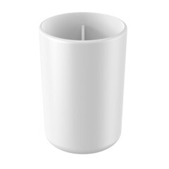 Стакан для ванной Ambient Flux настольный двойной пластик белый (AFX036ABSWT) - фото 1