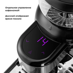 Кофейная станция рожковая Kitfort КТ-7126 черная - фото 2