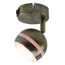 Спот светодиодный ARTE LAMP VENERD (A6009AP-1AB) 5 Вт 220 В 3000К теплый белый свет IP20 античная бронза