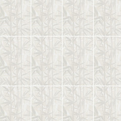 Плитка декор Kerama Marazzi Тессуто бамбук серая 400x250x8 мм - фото 7